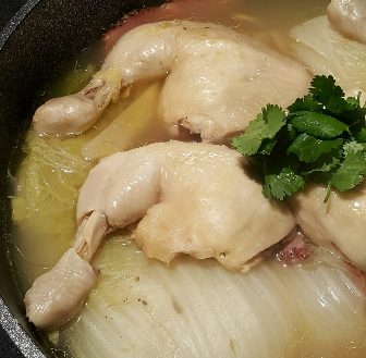 白菜燉雞湯-2