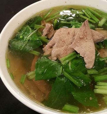 菠菜豬肝湯-2