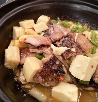 鹹魚豆腐煲-2